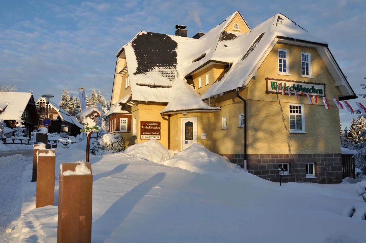 Gaststaette & Pension Waldschloesschen Oberhof  Dış mekan fotoğraf