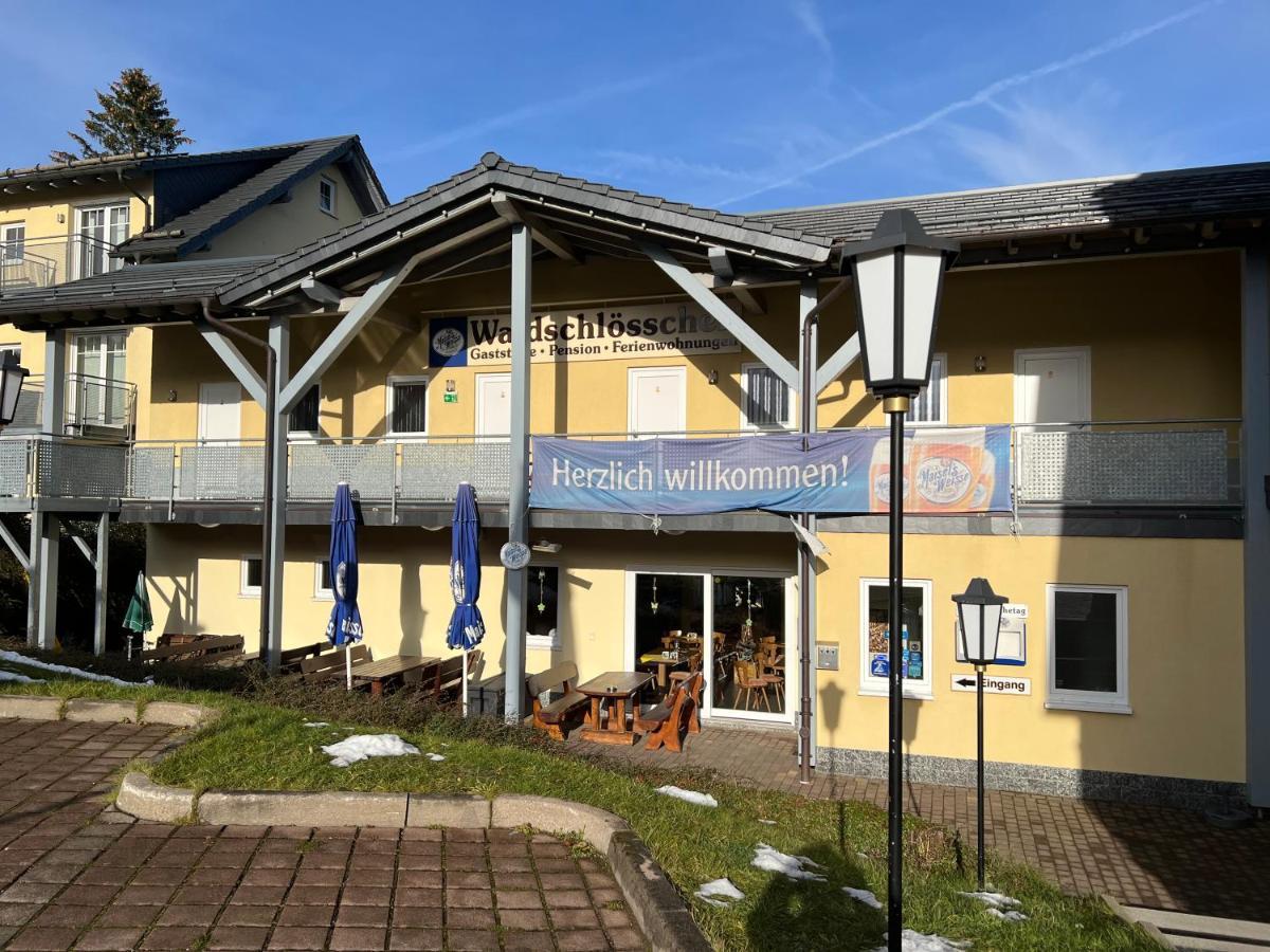 Gaststaette & Pension Waldschloesschen Oberhof  Dış mekan fotoğraf